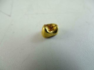Vintage 22k Solid Yellow Gold Dental Scrap Recovered Dentist Tooth Crown Molar