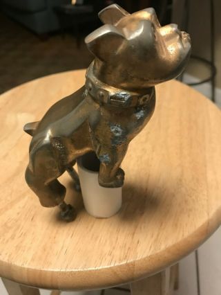Vintage Mack Truck Bull Dog Brass Hood Ornament 87931