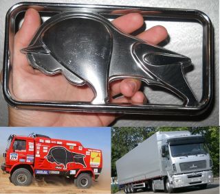 Maz Radiator Emblem Badge Ornament Belorussian Truck.  Aurochs.