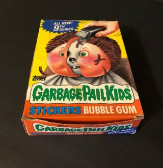 1987 Topps Garbage Pail Kids - 9th Series - Canada Full Box (rare) - 48 Packs