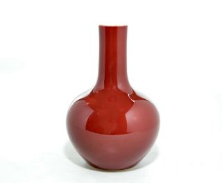 A Chinese Copper Red Porcelain Vase