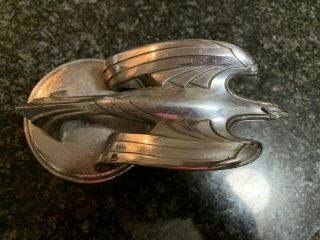1931 - 33 CHEVY EAGLE VINTAGE HOOD ORNAMENT RADIATOR CAP MASCOT FLYING WINGED 2