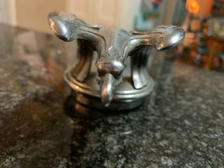 1931 - 33 CHEVY EAGLE VINTAGE HOOD ORNAMENT RADIATOR CAP MASCOT FLYING WINGED 3