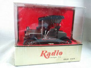 Vintage Antique Model Car Transistor Radio Made In Japan & Comes