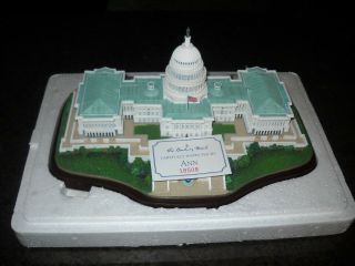 Danbury - - - - - U.  S.  Capitol Washington D.  C.  Landmark Sculpture With C.  O.  A.