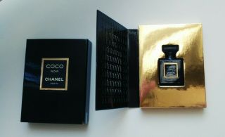 Chanel Coco Noir Eau De Parfum Miniature In Mini Micro Bottle Nib 1.  5 Ml Rare