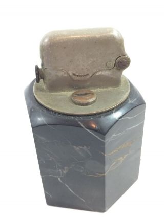 Vintage Thorens Single Claw Table Lighter - Marble Base - Tiffany & Co.