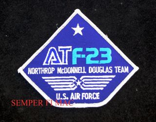 At F - 23 Black Widow Ii Patch Us Air Force Vet Gift Yf - 23 Grey Ghost Pin Up