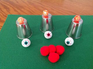 Miniature Cups & Balls and Chop Cup 2