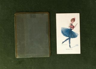 Golden Eagle Tobacco Card - The Ballet Girl - 5 Girls & Men In Costume Series