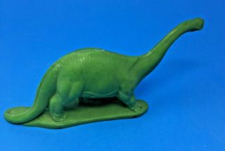 Mold A Rama Brontosaurus Sinclair Dinoland In Bright Green Worlds Fair (m1)