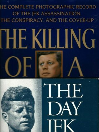 2 Books On The Death Of Jfk: Killing Of A President Hcdj & Day Jfk Died Both 1st