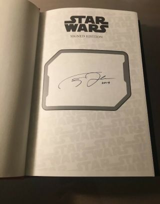 SDCC 2019 Exclusive Star Wars Thrawn Treason Hardcover SIGNED Timothy Zahn w/Pin 2