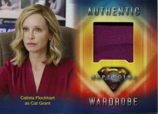 Supergirl Season 1 Wardrobe Card M23 Cat Grant