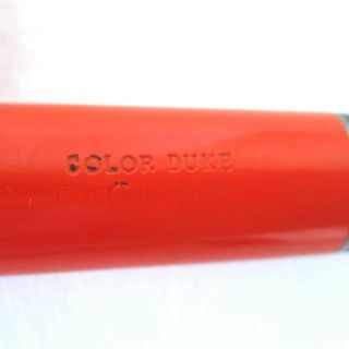 Dr Grabow Adjustomatic Color Duke Imported Briar Estate Pipe Orange Vintage 5