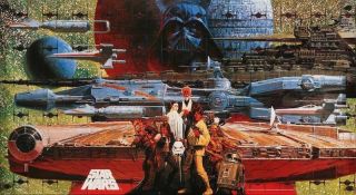 1978 Noriyoshi Ohrai Star Wars " Pre Empire Strikes Back " Poster Japan