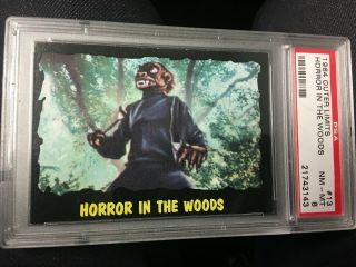 1964 Outer Limits Usa 13 Horror In The Woods Psa 8 Pop 10 - W/1 Bet Well Centered