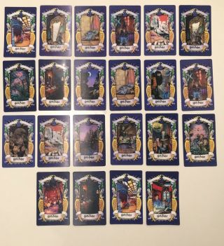 Bundle Of 22 Harry Potter Chocolate Frog Cards Lenticular 3d Trading 2001