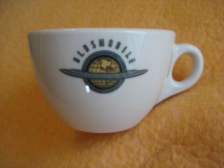 Oldsmobile Globe Logo Cafeteria Coffee Cup/syracuse China
