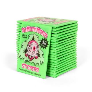 FULL CASE OF 24 PACKS OF MELTY MISFITS SERIES 3 BUFF MONSTER TRADING CARDS 3