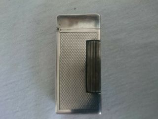 Antique Vintage Dunhill Rollalite Silver Plated Lighter Patent 1657352