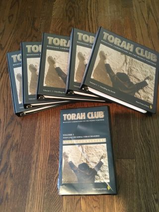 Torah Club Volume 1 From First Fruits Of Zion Full Binder Commentary W/ Audio Cd
