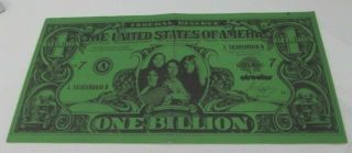 Circular Alice Cooper Promo Only Billion Dollar Babies Vol.  5 No.  9 Mar 5 1973 Wb