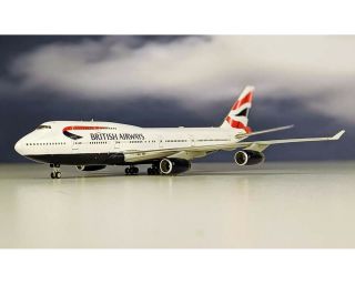 Inflight B - 744 - Ba - 0119 British Airways Boeing 747 - 400 G - Bnlp Diecast 1/200 Model