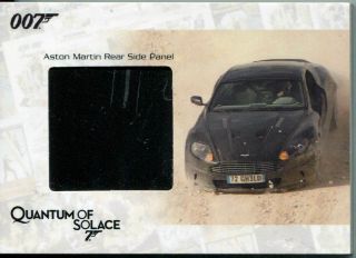 James Bond Archives 2014 Relic Card Jbr13 Aston Martin Rear Side Panel