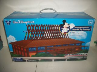 Walt Disney World Monorail Station Polynesian Resort Toy Accessory Nib