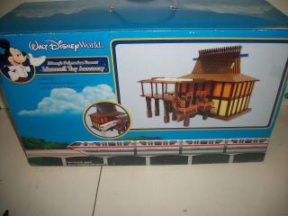 Walt Disney World MONORAIL STATION POLYNESIAN RESORT Toy Accessory NIB 2