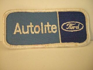 Vintage Ford Autolite Jacket,  Hat Patch Ford Motor Company Snap Back Hat Patch