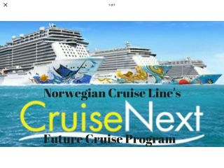 Ncl Cruise Next Travel Voucher - $250 Value