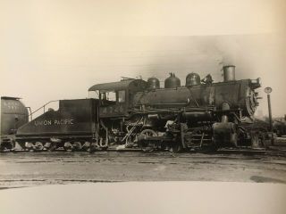 Union Pacific 4246 Steam Locomotive Railroad Train Black And White Photo