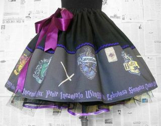 Harry Potter Skirt By Rooby Lane,  One Size Fits All