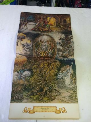J.  R.  R.  Tolkien Calendar 1981 Lord of the Rings Great Illustrators Edition 3