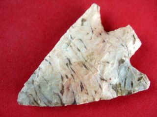 Fine Colored Quality Authentic Kentucky Buck Creek Point Indian Arrowheads