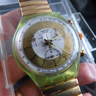 Swiss Made Swatch Chronograph Quartz Unisex Watch/w Box