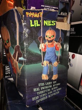 Lil Nester Spirit Halloween Gemmy Rare Htf