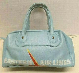 Vintage Eastern Airlines Souvenir Carry - On Travel Bag Tote - All Dc - 8 Jet