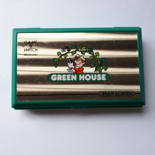 Nintendo Greenhouse Game & Watch Gh - 54 Not Japan 1982