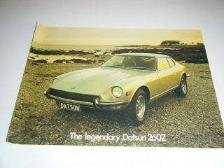 Vintage 1970s? Datsun 260z Car Dealers Sales Brochure