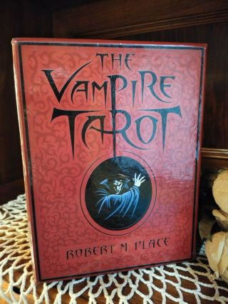 The Vampire Tarot By Robert M.  Place,  1st Edition,  Rare,  2009,  Out Of Print