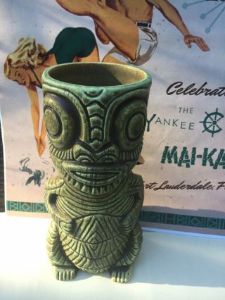 The Hukilau,  2008 9/300 Tiki Mug By Munktiki