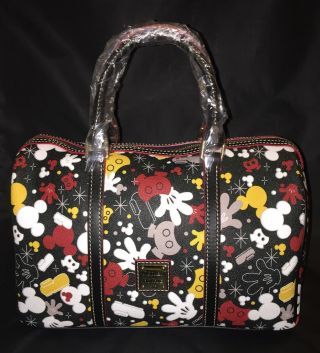 2 - Pc Nwt Disney Parks " I Am Mickey Mouse " Satchel Dooney & Bourke,  Cosmetic Bag