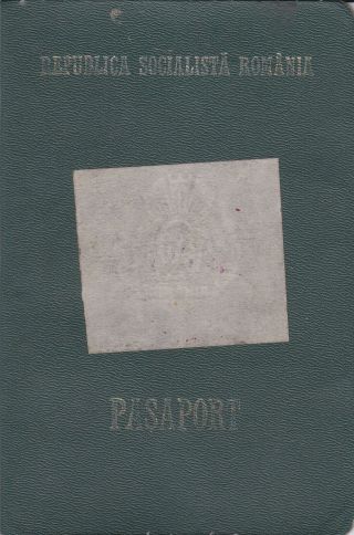 Romania,  1990,  Passport - Visas & Stamps: Bulgaria,  Turkey,  Syria,  France,  Etc.