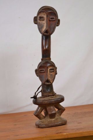 (african Tribal Art,  Lengola Statue From Kisangani Southeastern Congo (zaire)
