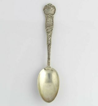 Colorado Springs Colorado Souvenir Spoon - Sterling Silver Collectors Vintage