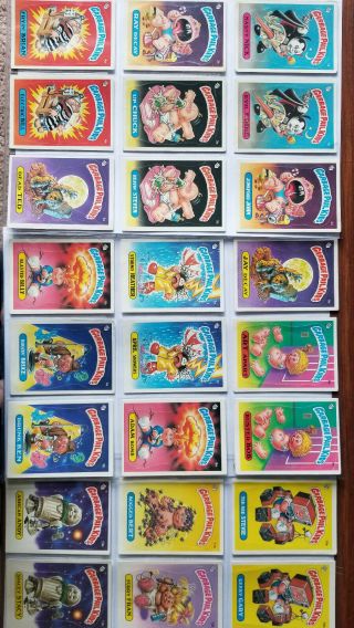 Garbage Pail Kids Gpk 1985 Origianl Series 1 Complete Set