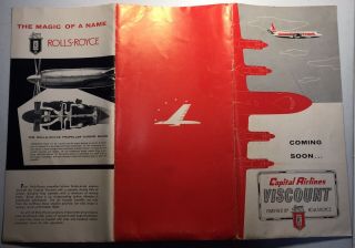 Airlines Flight Information Packets Set Of 7 Humorman 6